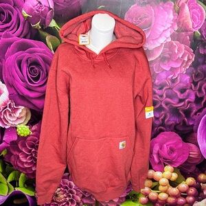 Carhartt Burnt Orange Pullover Sweatshirt